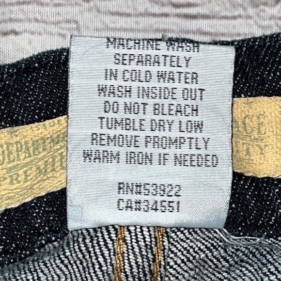 Department of Peace denim jeans. Women’s size 24 - Picture 4 of 12